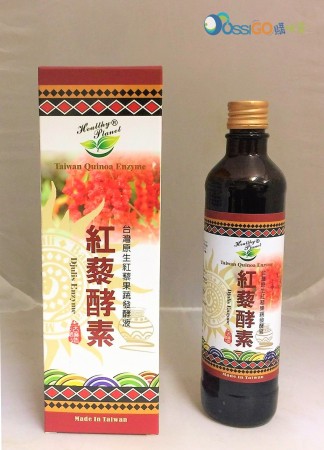台灣原生紅藜果蔬發酵液 紅藜酵素 (免運，本產品為一箱，20瓶/箱)