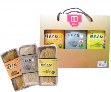 ★團購專區★【源順】有機米粉禮盒 Organic Rice Noodles Gift Box (整箱出貨，8入/箱)